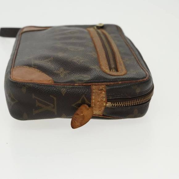 LOUIS VUITTON Monogram Marly Dragonne GM Clutch Bag M51825 LV Auth 96536 - Picture 3 of 16